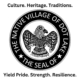 The seal of the Native Village of Dot Lake.